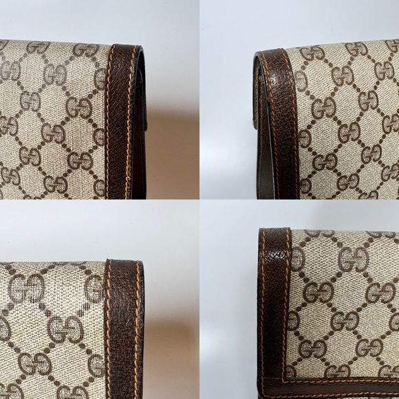 ♦️SOLD♦️Gucci Ophidia Sherry Line Supreme GG Monogram Clutch Crossbody Bag - Picture 13 of 16